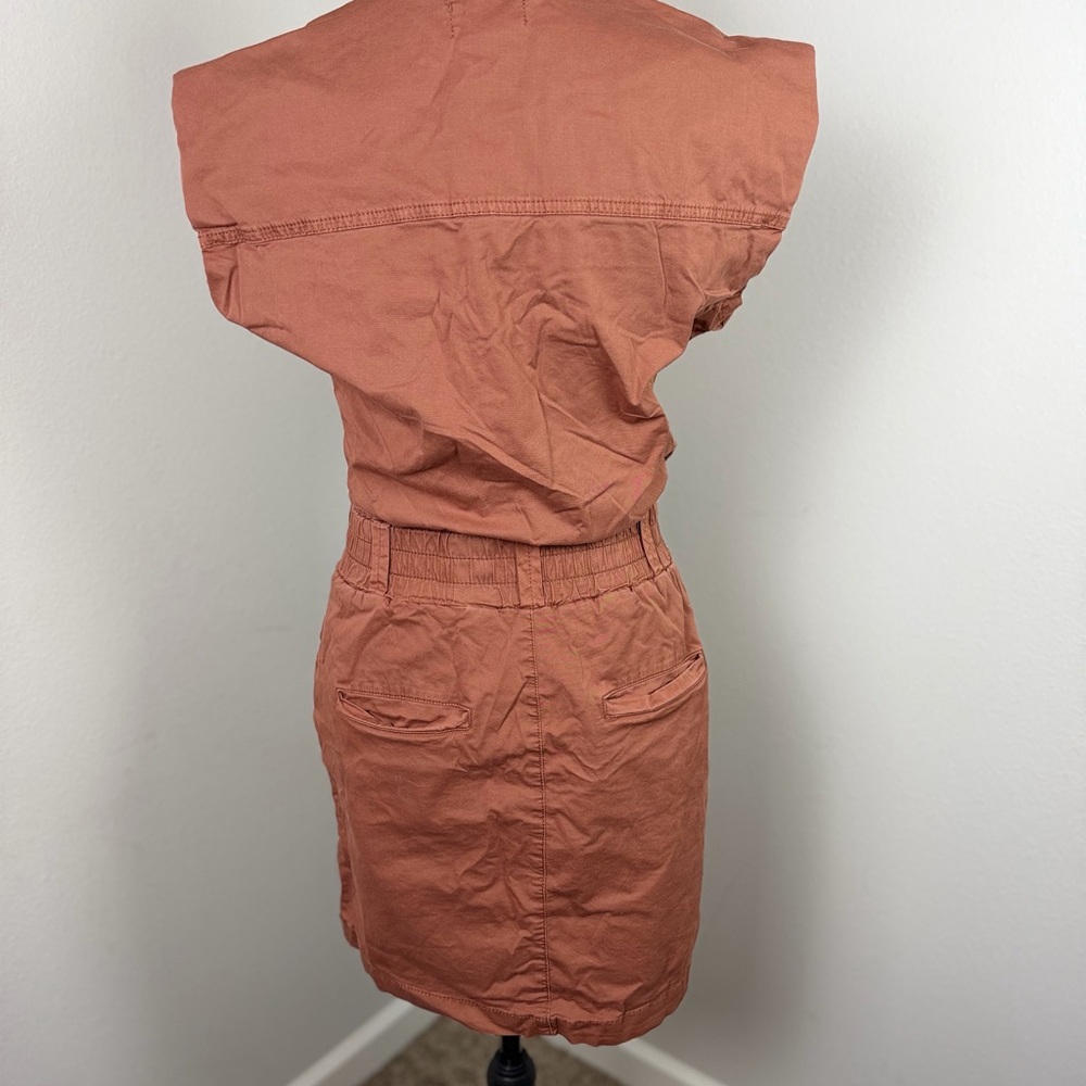 Pistola Rosie Smocked Waist Dress Praline Size XS - Picture 3 of 16